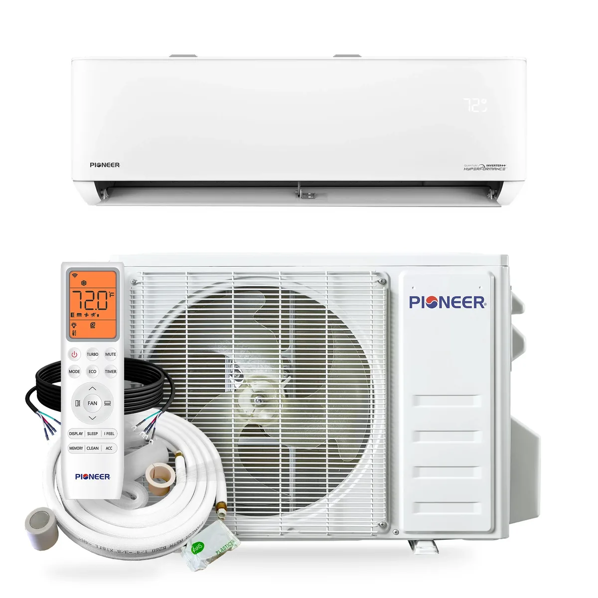 Pioneer Quantum Hyperformance 18,000 BTU Hyper Heat