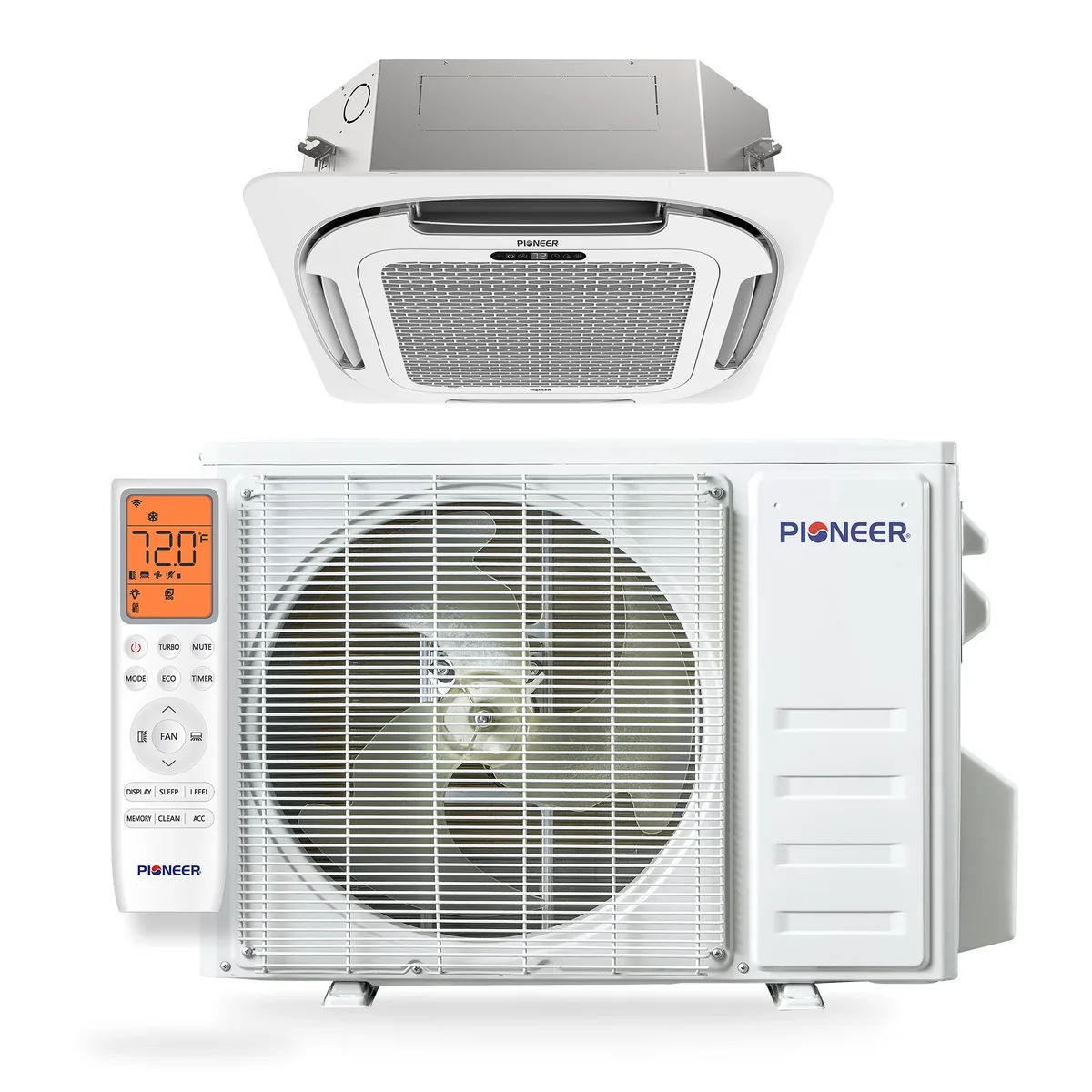 Pioneer Quantum Ultra 12,000 BTU Ceiling Cassette